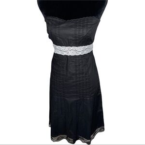 CR Signature Cotton Sleeveless Strapless Tube Dress Size Medium